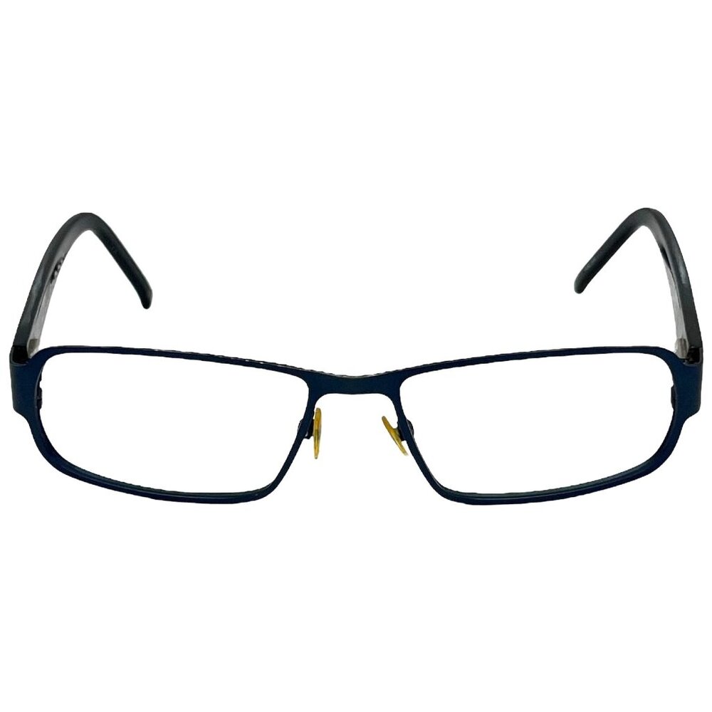 William Rast WR1009 Mens Blue Rectangle FRAMES ONLY MNV 54-16-140 Includes Case - Picture 4 of 12